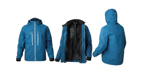 GEOFF ANDERSON - Set Bunda Dozer Light modrá + Nohavice Urus Light čierne veľ. 2XL