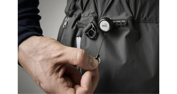 GEOFF ANDERSON - Set Bunda Dozer Light modrá + Nohavice Urus Light čierne veľ. 3XL