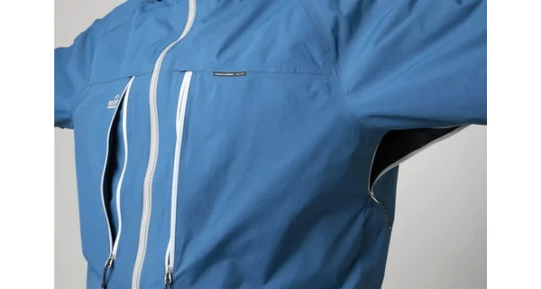 GEOFF ANDERSON - Set Bunda Dozer Light modrá + Nohavice Urus Light čierne veľ. 3XL