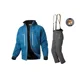 GEOFF ANDERSON - Set Bunda Dozer Light modrá + Nohavice Urus Light čierne veľ. L