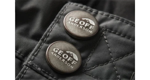 GEOFF ANDERSON - Set Bunda Dozer Light modrá + Nohavice Urus Light čierne veľ. S