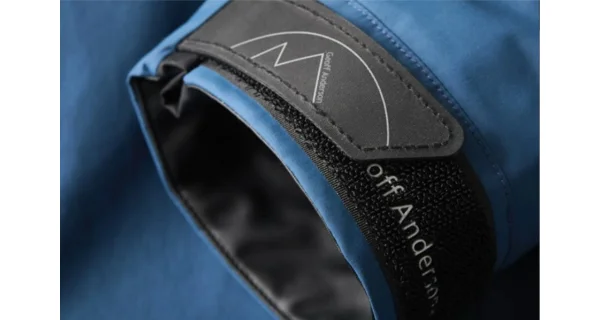 GEOFF ANDERSON - Set Bunda Dozer Light modrá + Nohavice Urus Light čierne veľ. XL