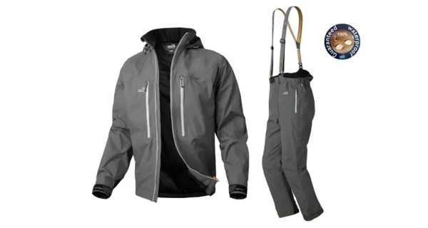 GEOFF ANDERSON - Set Bunda Dozer Light + Nohavice Dozer Urus Light čierne veľ. L