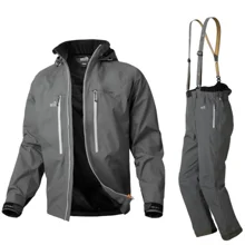 GEOFF ANDERSON - Set Bunda Dozer Light + Nohavice Dozer Urus Light čierne veľ. XL