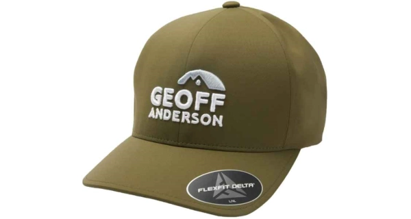 GEOFF ANDERSON - Šiltovka FlexFit Delta zelená veľ. S/M