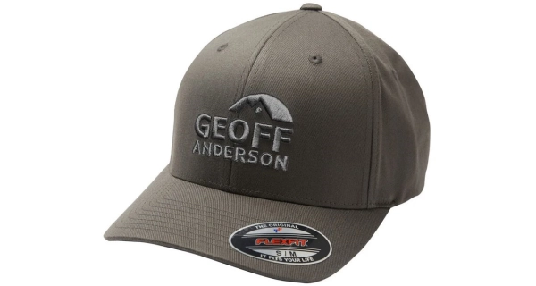 GEOFF ANDERSON - Šiltovka FlexFit NU šedá veľ. L/XL