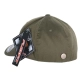 GEOFF ANDERSON - Šiltovka FlexFit Olive zelená veľ. S/M