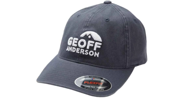 GEOFF ANDERSON - Šiltovka FlexFit Washed Blue modrá veľ. S/M