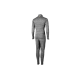 GEOFF ANDERSON - Thermo overal WizWool 210 Sivý veľ. 4XL