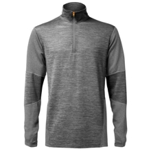 GEOFF ANDERSON - Thermo tričko s dlhým rukávom WizWool 210 Šedé veľ. XL