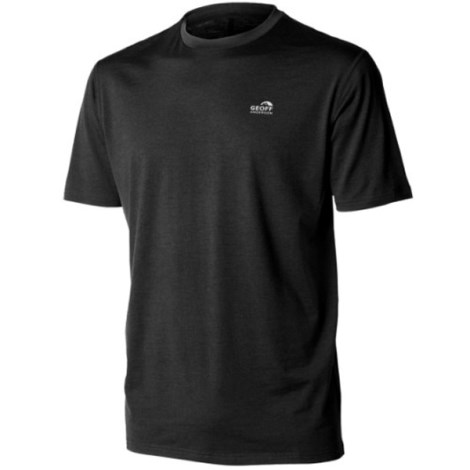 GEOFF ANDERSON - Thermo tričko WizWool 165 Soft Čierne veľ. 2XL