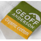 GEOFF ANDERSON - Tričko Organic Tee Biele veľ. 3XL