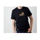 GEOFF ANDERSON - Tričko Organic Tee Black Orange Logo veľ. 4XL