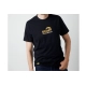 GEOFF ANDERSON - Tričko Organic Tee Black Orange Logo veľ. L