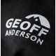 GEOFF ANDERSON - Tričko Organic Tee Čierne veľ. 3XL