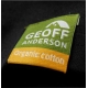 GEOFF ANDERSON - Tričko Organic Tee Čierne veľ. M