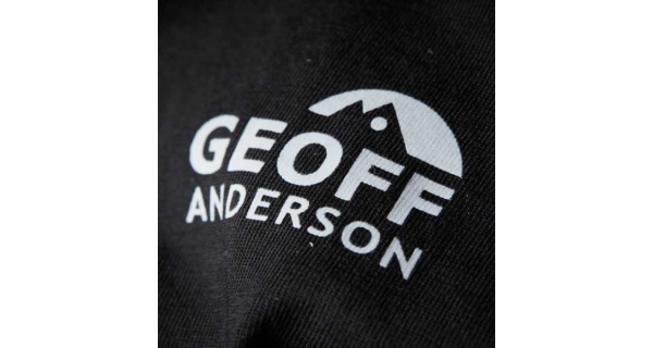 GEOFF ANDERSON - Tričko Organic Tee Čierne veľ. M