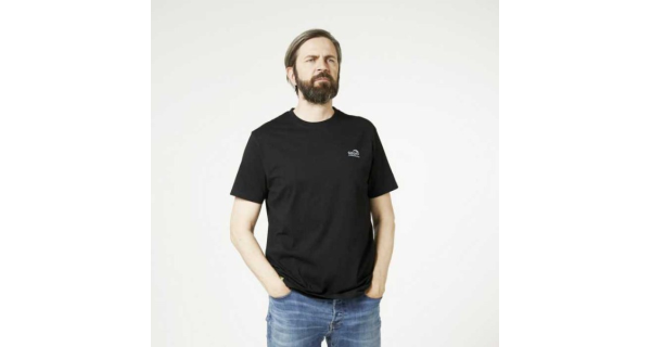 GEOFF ANDERSON - Tričko Organic Tee Čierne veľ. M