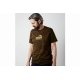 GEOFF ANDERSON - Tričko Organic Tee leaf oranž logo veľ. 4XL