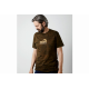 GEOFF ANDERSON - Tričko Organic Tee leaf oranž logo veľ. L