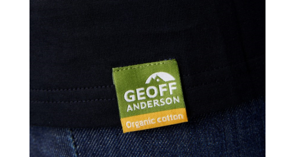 GEOFF ANDERSON - Tričko Organic Tee Pollution Black veľ. 2XL