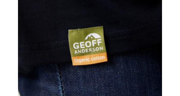 GEOFF ANDERSON - Tričko Organic Tee Retro 1999 Black veľ. L