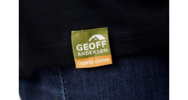 GEOFF ANDERSON - Tričko Organic Tee Retro 1999 Black veľ. S