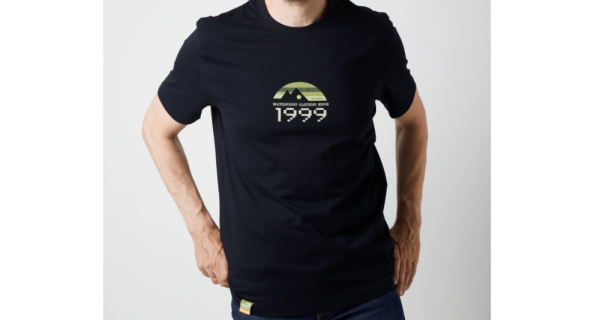 GEOFF ANDERSON - Tričko Organic Tee Retro 1999 Black veľ. XL