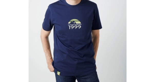 GEOFF ANDERSON - Tričko Organic Tee Retro 1999 Blue veľ. 2XL