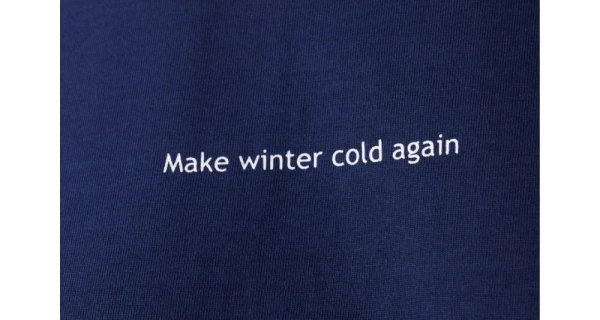 GEOFF ANDERSON - Tričko Organic Tee Winter Navi Blue veľ. 4XL