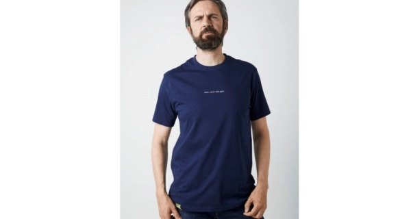 GEOFF ANDERSON - Tričko Organic Tee Winter Navi Blue veľ. 4XL