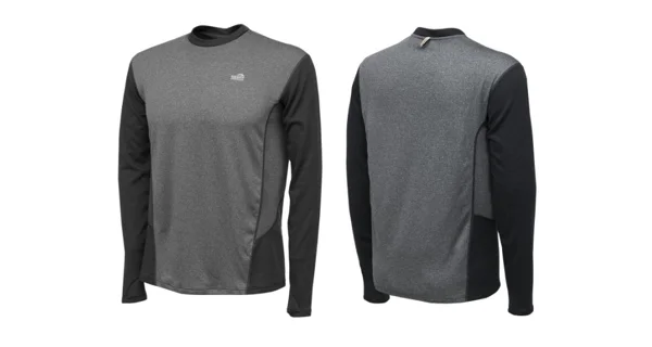 GEOFF ANDERSON - Tričko WizWool 150 Pulover + Termonohavice Šedé veľ. 4XL