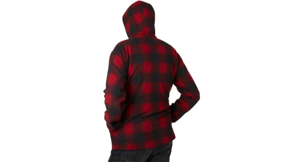 GEOFF ANDERSON - Zateplená bunda s kapucňou Ezmar2+ Červená veľ. 2XL