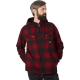 GEOFF ANDERSON - Zateplená bunda s kapucňou Ezmar2+ Červená veľ. 3XL