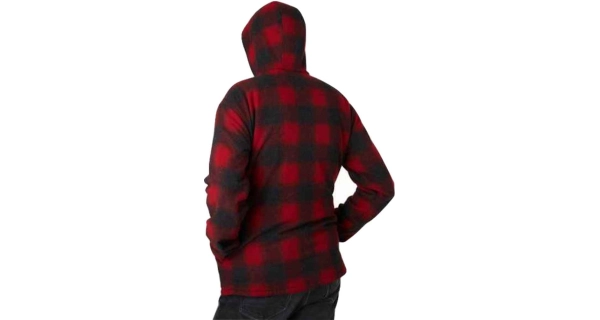 GEOFF ANDERSON - Zateplená bunda s kapucňou Ezmar2+ Červená veľ. 3XL