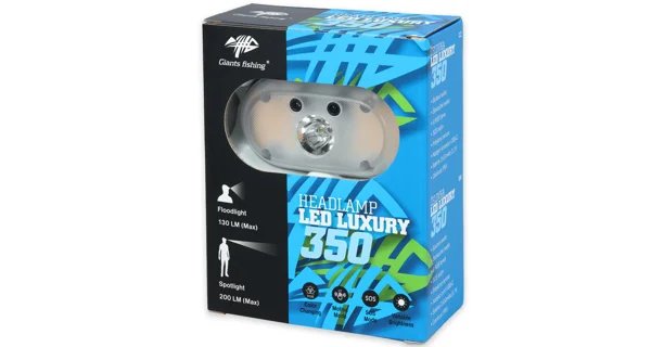 GIANTS FISHING - Čelovka Headlamp LED Luxury 350