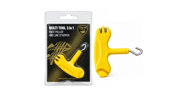 GIANTS FISHING - Doťahovač uzlov a sťahovač šnúrok Multi Tool 3in1 Knot Puller and Line Stripper