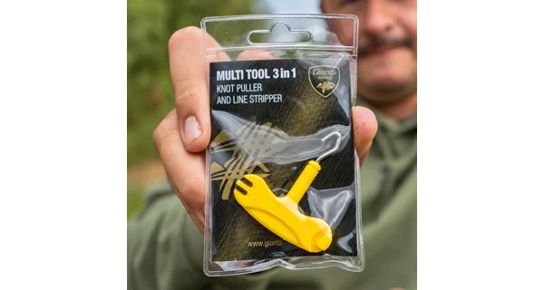 GIANTS FISHING - Doťahovač uzlov a sťahovač šnúrok Multi Tool 3in1 Knot Puller and Line Stripper