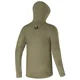 GIANTS FISHING - Funkčné tričko s dlhým rukávom UV50+Hoodie Olive Green veľ. M