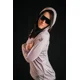 GIANTS FISHING - Funkčné tričko s dlhým rukávom UV50+Hoodie Purple veľ. M