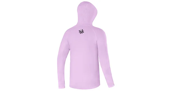 GIANTS FISHING - Funkčné tričko s dlhým rukávom UV50+Hoodie Purple veľ. S