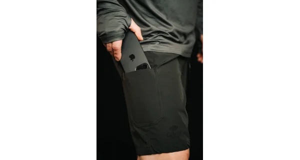 GIANTS FISHING - Kraťasy Shorts Quick Dry UV50+Dark Green veľ. L