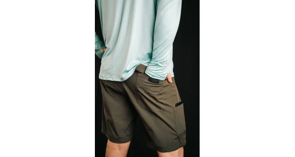 GIANTS FISHING - Kraťasy Shorts Quick Dry UV50+Olive Green veľ. 2XL
