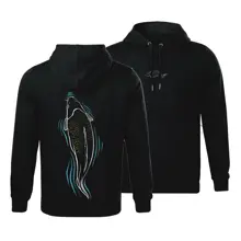 GIANTS FISHING - Mikina Kapor pri hladine Čierna veľ. 4XL