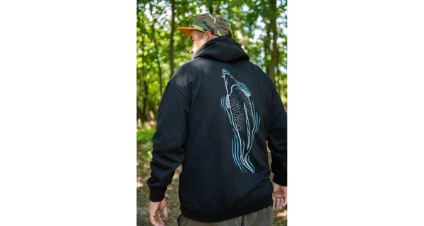 GIANTS FISHING - Mikina Kapor pri hladine Čierna veľ. 4XL