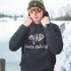 GIANTS FISHING - Mikina s kapucňou Čierna Camo Logo veľ. 4XL