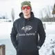 GIANTS FISHING - Mikina s kapucňou Čierna Camo Logo veľ. XL