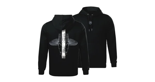 GIANTS FISHING - Mikina Šupináč hlava Čierna veľ. 2XL