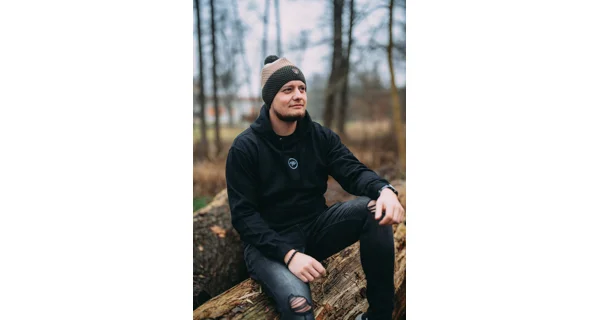 GIANTS FISHING - Mikina Šupináč hlava Čierna veľ. M