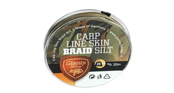 GIANTS FISHING - Náväzcová šnúra vyzliekacia Carp Line Skin Braid 25 lb 20 m